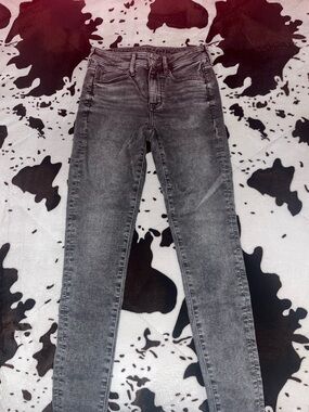 American Eagle Outfitters Women's Skinny Jeans — Faded Gray Wash